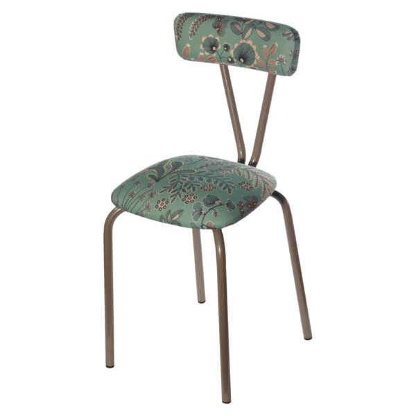 Gerestaureerde stoel uit de jaren 50 - Belgische creaties en kunstnijverheid