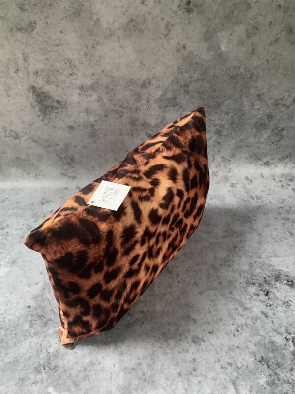 Coussin Léopard 50x35 cm - VENDU – Image 3