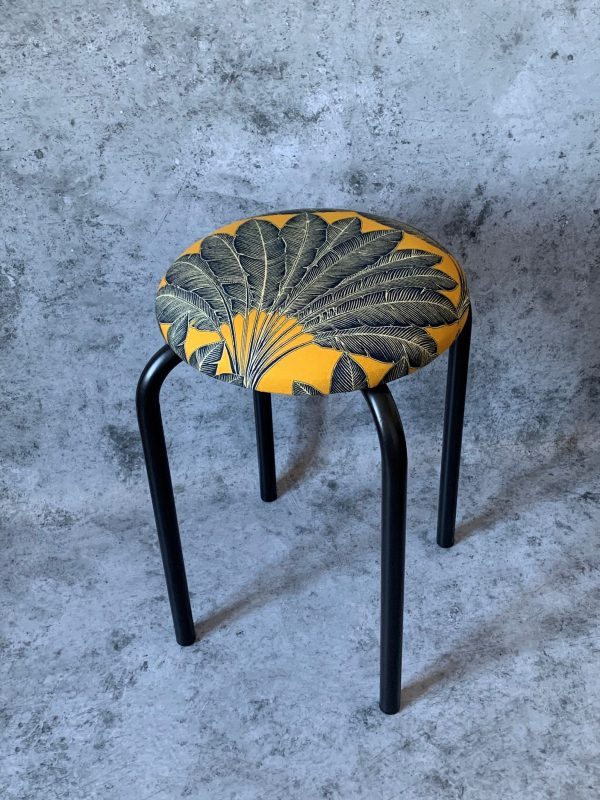 Tabouret n°45 Arbre du Voyageur Curry - VENDU – Image 2
