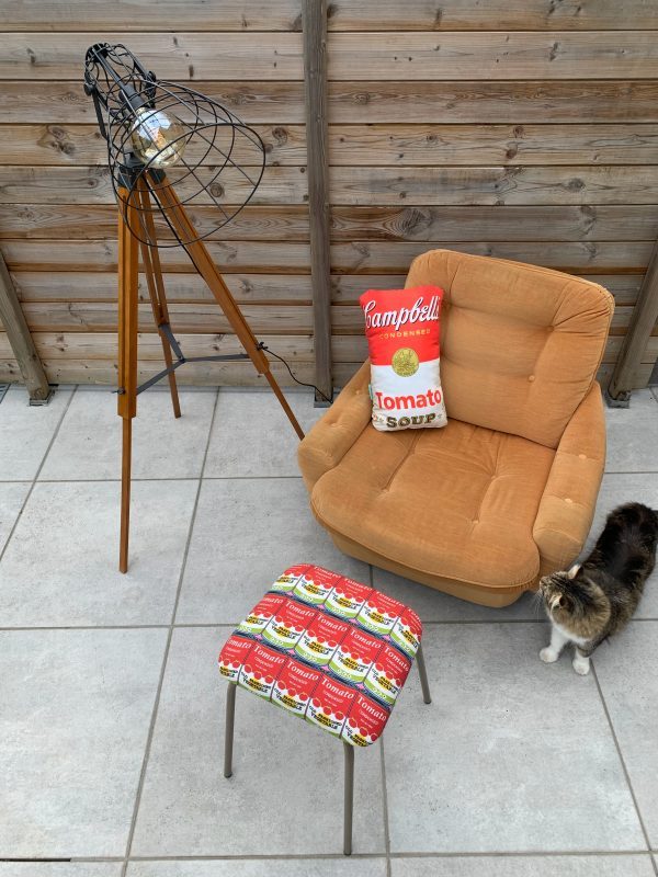 Tabouret n°22 Tomato - VENDU – Image 3